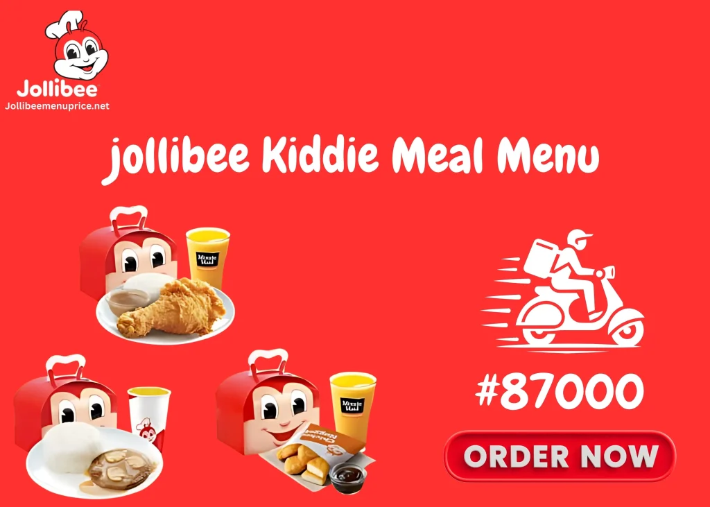 Do you want to offer your kid a meal that is healthy and delicious? The Jollibee chain makes this possible. Since the kids’ meals are inexpensive and the food is just delicious, the Jollibee Kiddie Meal Menu should be your choice. Have a smile put on your child’s face with all the delicious and healthy meals Jollibee makes for kids