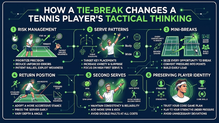 How a Tie-Break Changes a Tennis Player’s Tactical Thinking